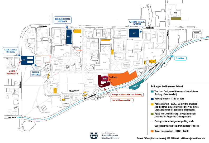 USU Campus Map